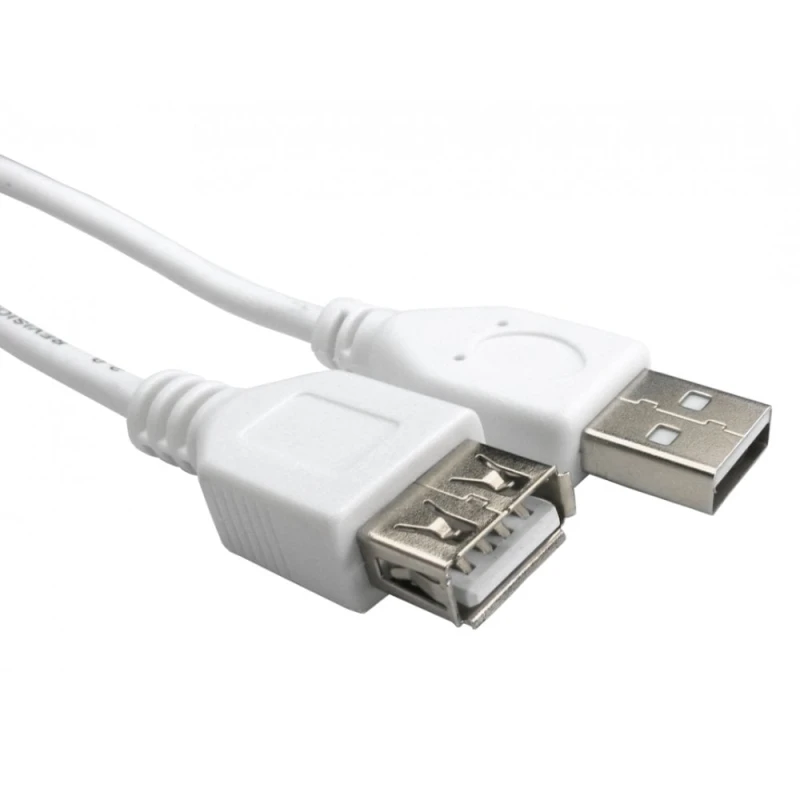 Image of Cables Direct 99CDL2-020FD-WT USB cable 0.12 m USB 2.0 USB A White