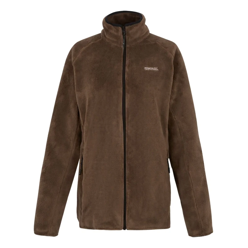 Image of Womens hooded fleece Regatta Lakara Marron Female 40