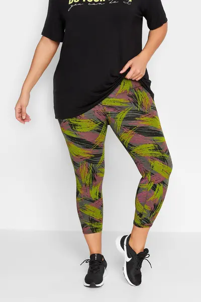 Image of Yours Active Leggings Green
