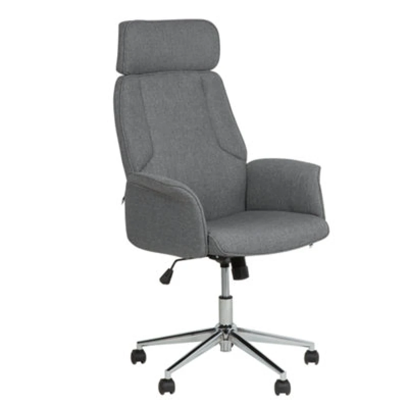 Image of Beliani Office Chair Pilot Grey