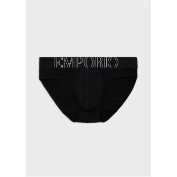 Image of Emporio Armani Big Eagle Brief Black Size L Men