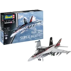 Image of Revell 03847 F/A-18F Super Hornet 1:32 Plastic Model Kit