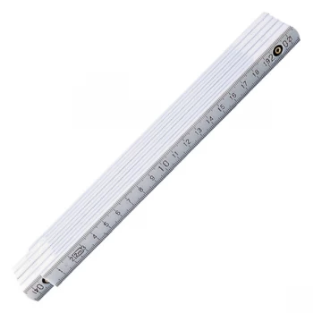Image of Wiha 410 2000 27057 Longlife Folding Metre Rule - 2m - Metric - 10...