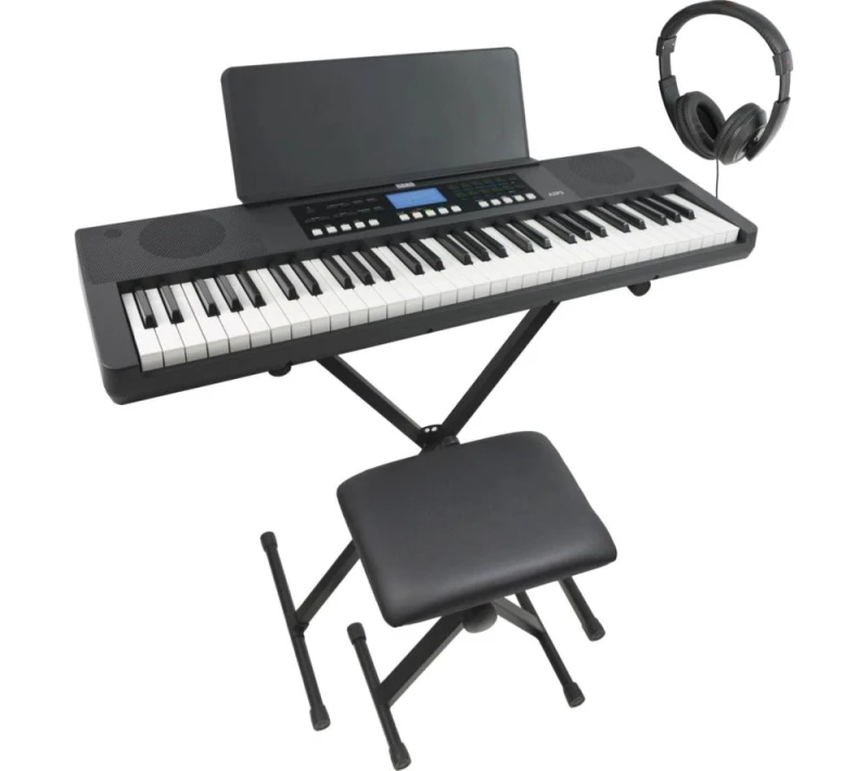 Image of Axus 61 Note Slimline Portable Keyboard Package AXP3PK
