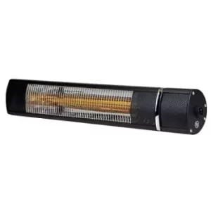 Image of Devola Master 2kW Wall Mounted Patio Heater with Remote Control - DVPH20WMB