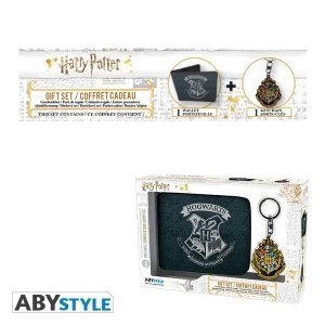 Image of Harry Potter - Wallet + Keyring Hogwarts Gift Box