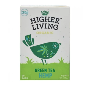 Image of Higher Living Organic Green Tea - 20 Bags x 4