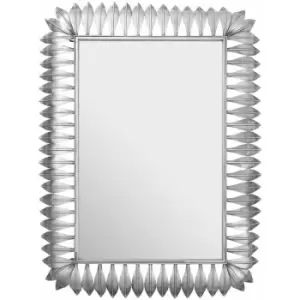 Image of Merlin Silver Leaf Frame Wall Mirror - Premier Housewares