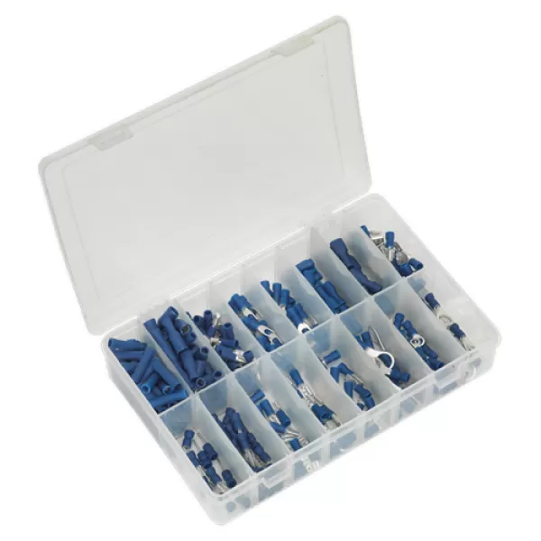 Image of Genuine SEALEY AB040BT Crimp Terminal Assortment 280pc Blue