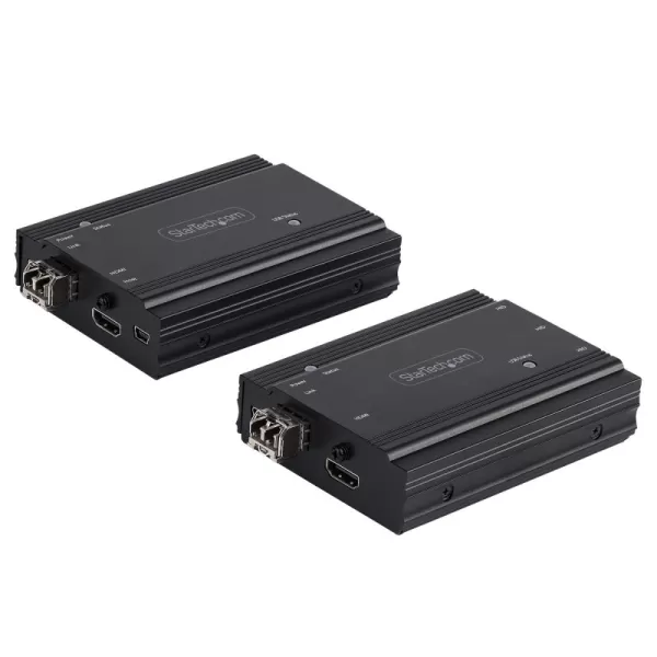 Image of StarTech.com 4K HDMI KVM Extender over Fiber - HDMI Video & USB Remote KVM Switch/Console Extender