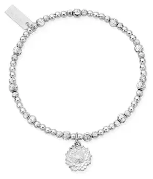 Image of ChloBo SBCS3200 Cute Sparkle Sunflower Bracelet Sterling Jewellery
