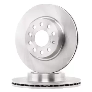 Image of FERODO Brake disc DDF1223 Brake rotor,Brake discs VW,AUDI,SKODA,Golf V Schragheck (1K1),GOLF VI (5K1),GOLF PLUS (5M1, 521)