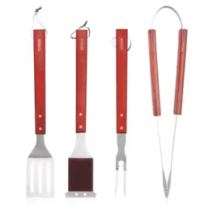 Image of Tower 4 Piece Bbq Tools Set - Black