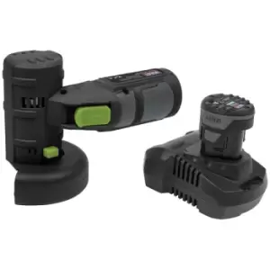 Image of Sealey CP108VAG Cordless Angle Grinder Kit 10.8V 2Ah SV10.8 Series...