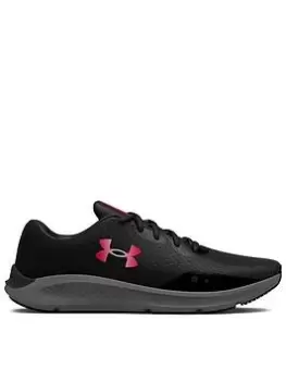 Image of Under Armour Running Charged Pursuit 3 - Black/Grey/Red, Size 6, Men
