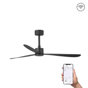 Image of Amelia Large Black Ceiling Fan Smart, 6 Speed