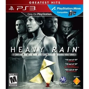 Image of Heavy Rain Move Compatible Director Cut Game Greatest Hits