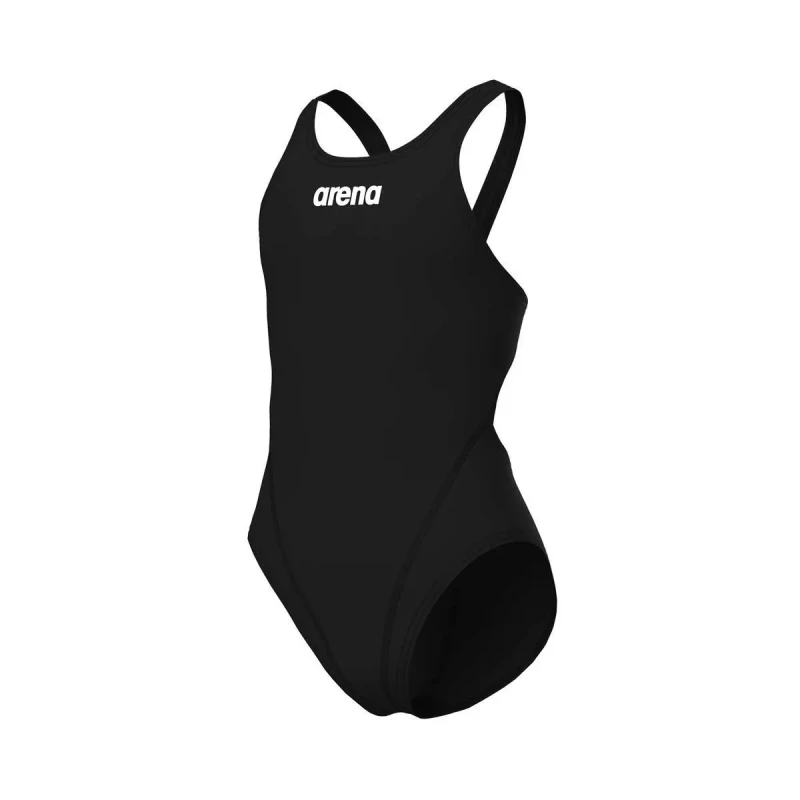 Image of One Piece swimsuit for girls Arena Team Tech Solid Noir Female 14/15 ans