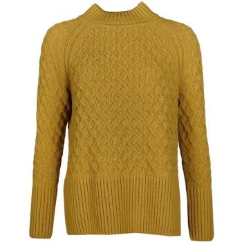 Image of Barbour Dovecot Knitted Jumper - Chartreuse