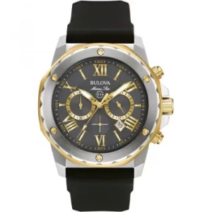 Image of Mens Bulova Marine Star Chronograph Watch