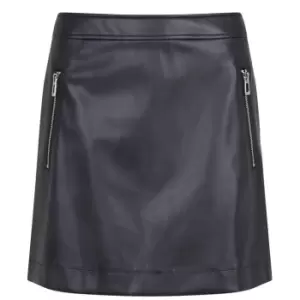 Image of Hugo Rellena Mini Skirt - Black