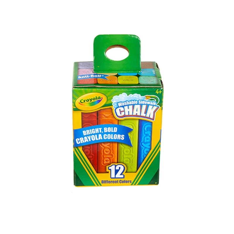 Image of Crayola Crayola 12 Outdoor Chalks 8s - None None One Size