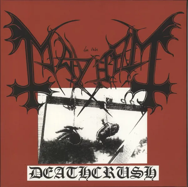 Image of Mayhem Deathcrush - 180gm 2009 UK 12" vinyl BOBV049LP