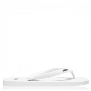 Image of Hugo Boss Pacific Flip Flops White Size 9-10 Men