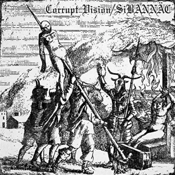 Image of Corrupt Vision & Sibannac - Corrupt Vision/SiBANNÄC Vinyl