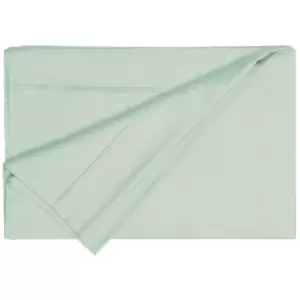 Image of Belledorm - 200 Thread Count Egyptian Cotton Flat Sheet (Single) (Thyme) - Thyme