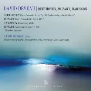 Image of David Deveau Beethoven/Mozart/Harbison by Ludwig van Beethoven CD Album