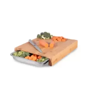 Image of Bamboo Chopping Board with Trays M&amp;W