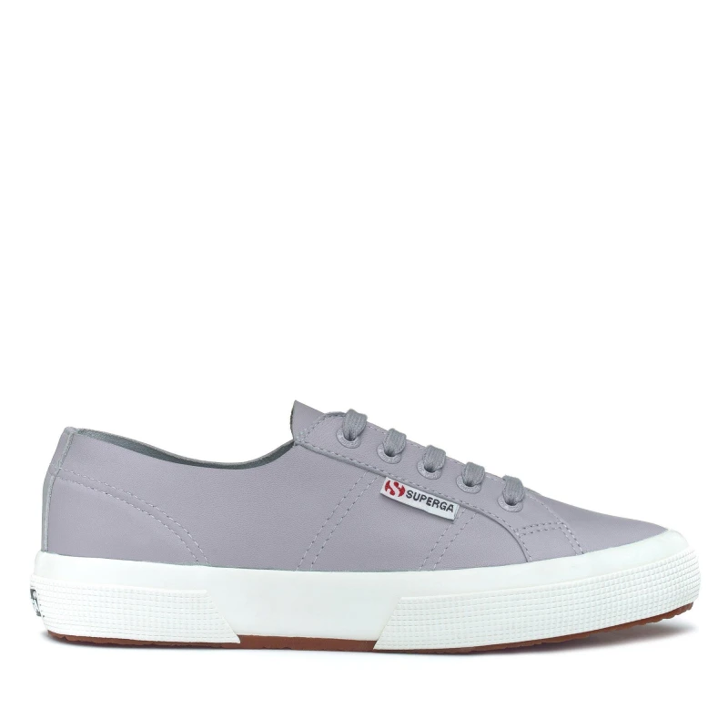 Image of Superga Womens Canvas Low Trainers Blue Lt Gr FA female 2.5 (35)