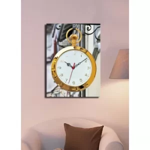 Image of 3040CS-66 Multicolor Decorative Canvas Wall Clock