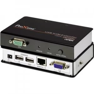 Image of ATEN CE700A-AT-G VGA, USB 2.0 Extension via RJ45 network cable 150 m