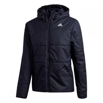 Image of adidas BSC Insulated Hooded Jacket Mens - Legend Ink