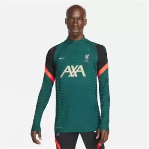 Image of Nike Liverpool Elite Drill Top 2021 2022 Mens - Blue