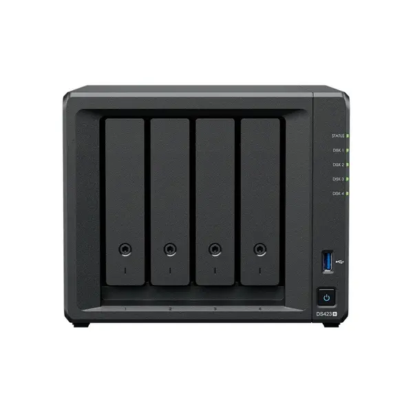 Image of Synology DiskStation DS423+ 2GB RAM with 32TB Installed Storage 4 Bay SATA Desktop NAS Storage DS423+/32TB-HAT3300
