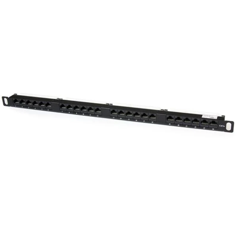 Image of 24 Port 0.5U RM Cat5e 110 Patch Panel