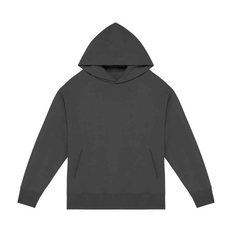 Image of Native Spirit Mens Oversized Hoodie in Grey Size: XS Grey Male XS