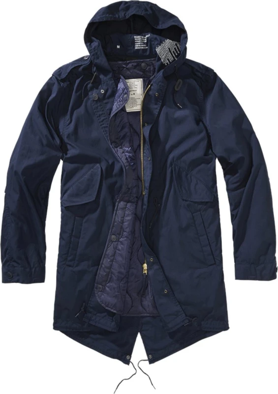 Image of Brandit M51 US Parka Jacket, blue, Size L