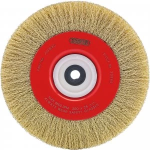 Image of Draper Bench Grinder Wire Wheel 200mm 25mm 50mm