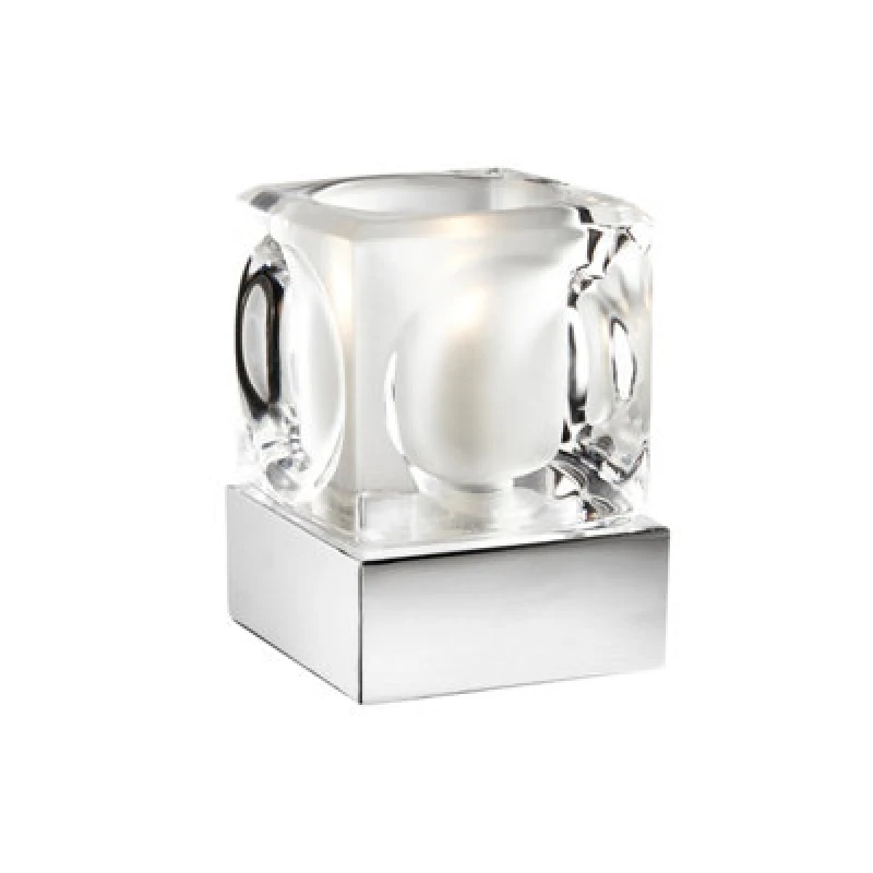 Image of Lighting Collection Richborough Chrome Table Lamp