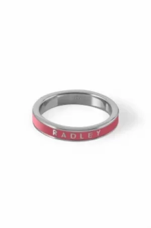 Image of Ladies Radley Sterling Silver Hatton Row Ring Size P RYJ4007-L