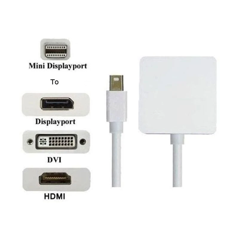 Image of FDL 0.15M MINI DISPLAYPORT TO DISPLAY PORT. HDMI & DVI ADAPTOR