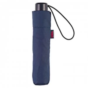 Image of Totes Supermini plain umbrella - Navy