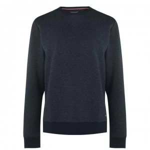 Image of Tommy Bodywear Track Long Sleeve Sweatshirt - Navy Blazer