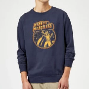 Image of Flash Gordon Ming The Merciless Retro Comic Sweatshirt - Navy - 4XL