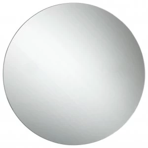 Image of Croydex Severn Round Stainless Steel Mirrored Door Cabinet
