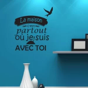 Image of YS2-55 Black Decorative Wall Sticker